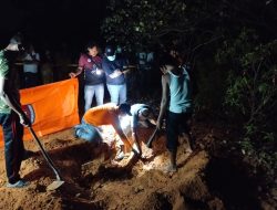 Geger Tengah Malam di Jambi, Warga Temukan Sesuatu di Pinggir Jalan, Polisi Pasang Police Line