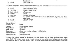Gadis 22 Tahun Hilang di Paal Merah Jambi, Detik-Detik Keluar Rumah Terekam CCTV