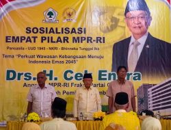 Cek Endra Sosialisasi Empat Pilar MPR RI Bersama Ormas Hasta Karya di Jambi, Perkuat Wawasan Kebangsaan Menuju Indonesia Emas 2045
