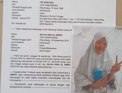Santriwati 16 tahun di laporkan hilang dari pondok kota Jambi kelurga cemas