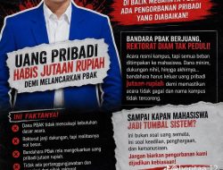 Rektorat tak beri kemanusiaan bendahara pbak UIN sulta STS Jambi ngaku tombok jutaan rupiah mahasiswa kami bukan atm