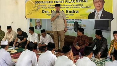 Sosialisasi 4 Pilar MPR RI di Ponpes Al Kautsar Muaro Jambi, Cek Endra Bekali Santri Wawasan Kebangsaan dan Dorong Semangat Belajar 
