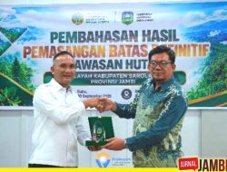 Bupati Hurmin Apresiasi Kementerian Kehutanan atas Persetujuan Pelepasan Kawasan Hutan Seluas 1.147 Hektar di Wilayah Kabupaten Sarolangun 