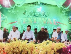 Pembukaan Festival Hari Santri Nasional tahun 2026 di Kecamatan Tungkal Ulu, Kabupaten Tanjabbar Berlangsung Meriah