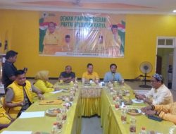DPD Golkar Kabupaten Sarolangun Sambut Kunjungan KPU Sarolangun, Audiensi dan Sosialisasi Pemutakhiran Data Partai Politik Berkelanjutan Melalui Sipol 