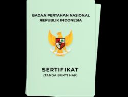BERITA KEHILANGAN SERTIFIKAT TANAH HAK MILIK 