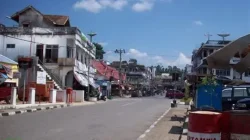 Suasan perkotaan di Kabupaten Merangin.